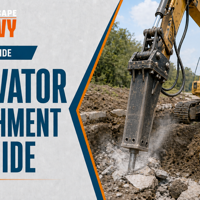 Excavator Attachment Guide: Matching Breakers, Augers, and Other Tools to Your Machine