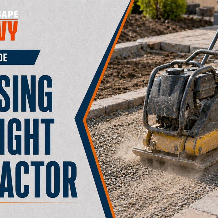 How to Choose the Right Plate Compactor for Pavers, Base, and Asphalt Patches