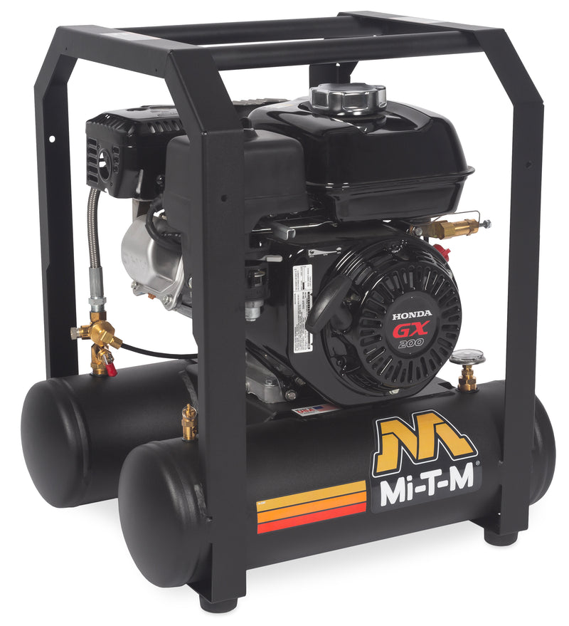 5 Gallon Single Stage Gas Air Compressor | Mi-T-M