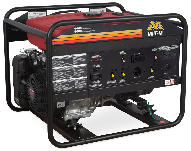 6000 Watt Industrial Generator | Mi-T-M