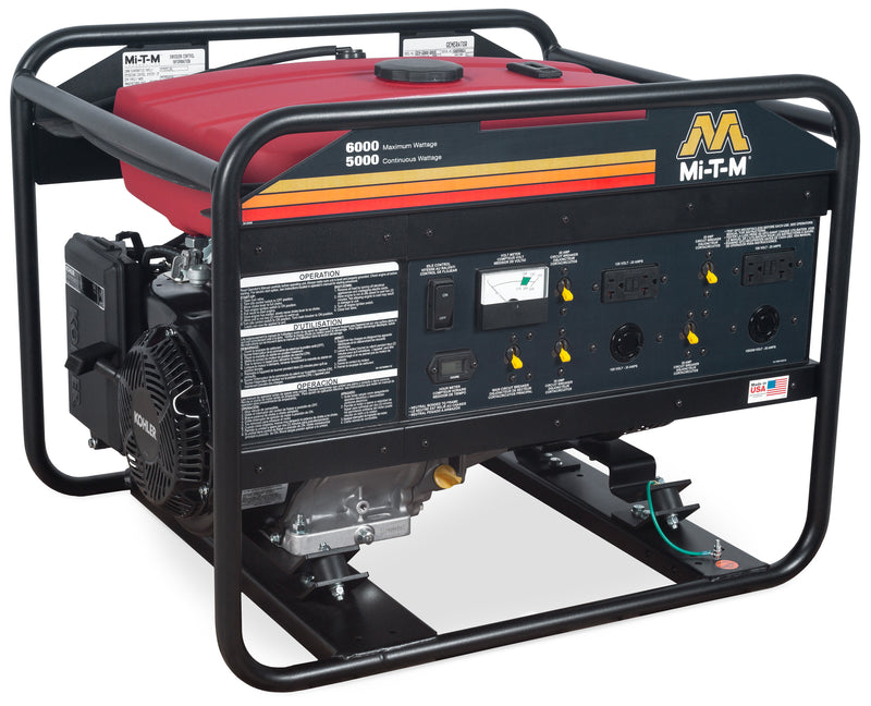 6000 Watt Industrial Generator | Mi-T-M