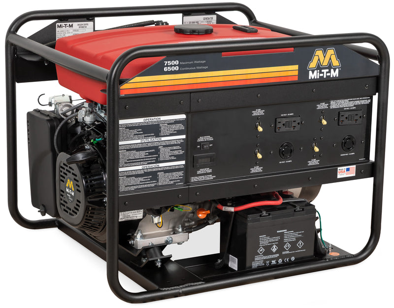 7500 to 8000 Watt Industrial Generator | Mi-T-M