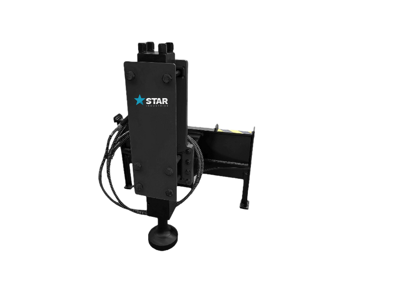 Skid Steer Extreme Duty Post Driver | Star Industries