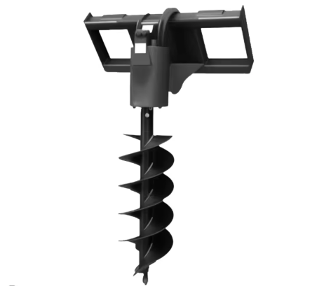 Skid Steer High-Torque Auger Attachment