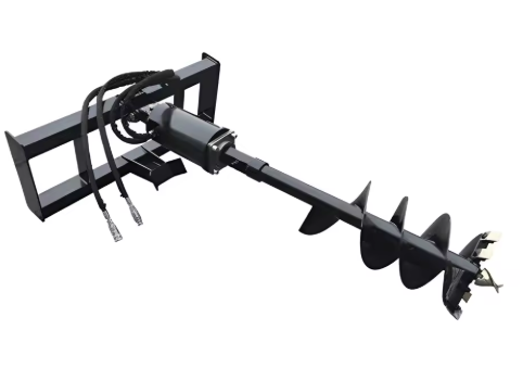 Skid Steer High-Torque Auger Attachment