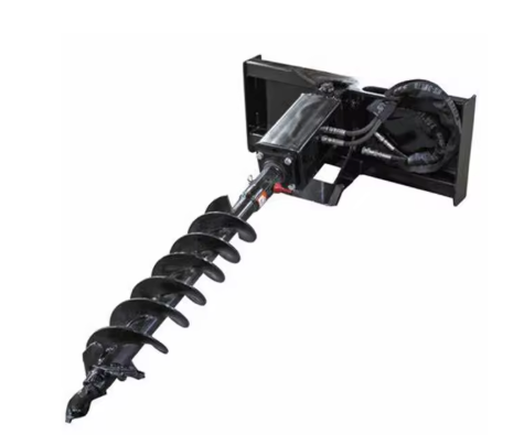 Skid Steer High-Torque Auger Attachment