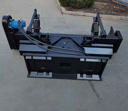 Skid Steer Power Rake Soil Conditioner Attachment