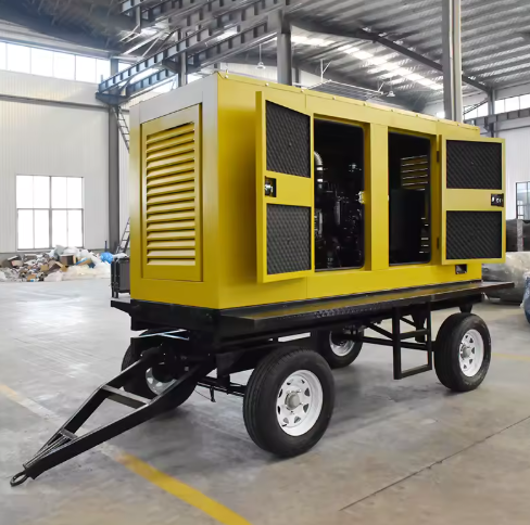 Trailer-Mounted Diesel Generator Set