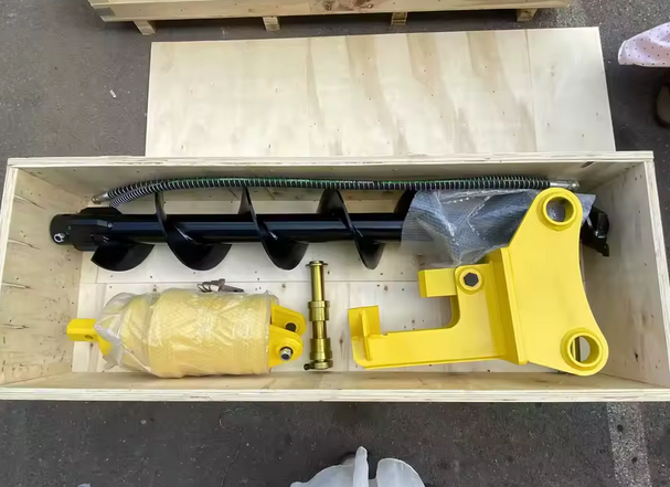 Hydraulic Excavator Auger Drive