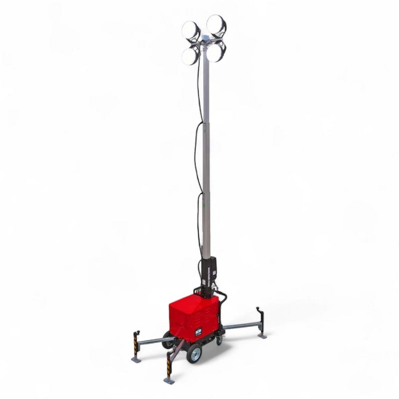 GloBug GBBAT3S4M Battery LED 4-Spot Light Cart | Multiquip