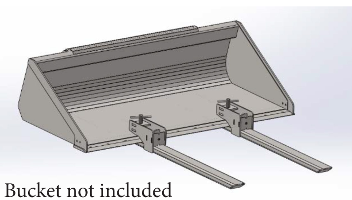 Clamp-On Pallet Forks | Top Dog