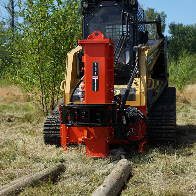 PDX-1000 Skid Steer Post Driver | Eterra