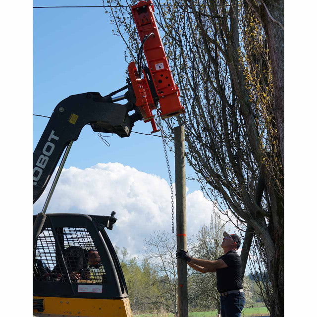 PDX-1000 Skid Steer Post Driver | Eterra