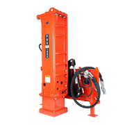 Eterra PDX-1000 skid steer post driver, standard mount