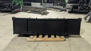 Glacier Extreme general-purpose bucket, front view on a pallet showing the wide smooth-edge opening