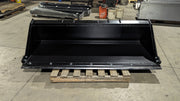 Glacier Extreme general-purpose bucket resting on a pallet in a shop, front view into the open bucket