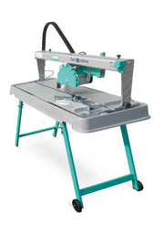 IMER Combicut 250/1000VA overhead rail tile saw with laser guide and side table