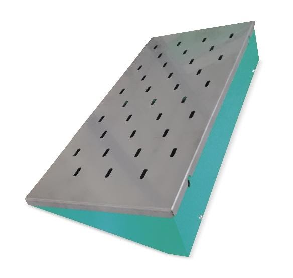 IMER Combicut 350 iPower tile and masonry saw, stainless side table extended