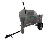 IMER HSM 12 towable mortar mixer with steel drum