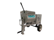 IMER HSM 6 towable mortar mixer with steel drum