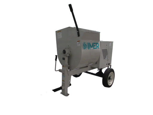 IMER HSM 8 towable mortar mixer with steel drum