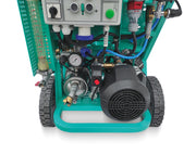 IMER Koine 3.1 continuous mortar pump, onboard compressor detail
