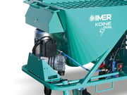 IMER Koine Dual continuous mortar pump, onboard compressor detail