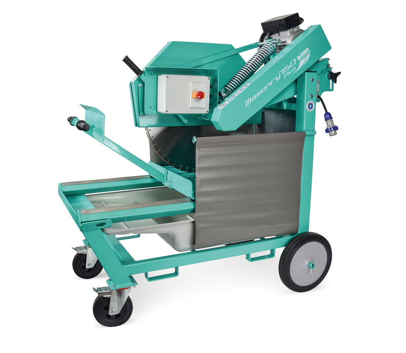IMER Masonry 750 block and stone saw with 30 inch blade and forklift pockets