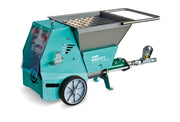 IMER Mighty Small 50 Plus portable mortar pump with stainless steel hopper