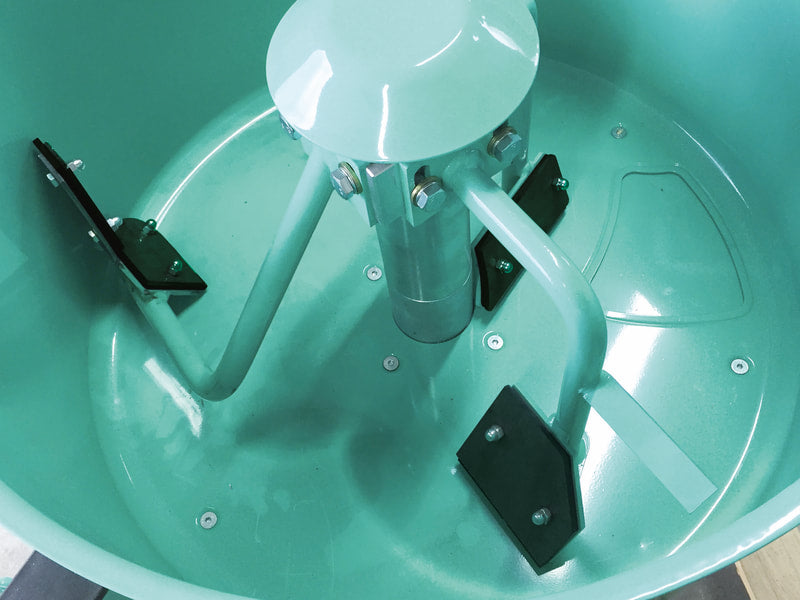 IMER Mix 120 vertical shaft mixer, rubber paddle kit for the mixing drum