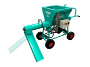 IMER Spin Max continuous mixer, with the discharge chute removed
