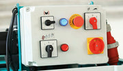 IMER Step-Up 120 towable mortar and grout pump, control panel detail