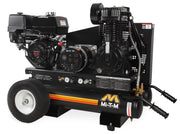 Mi-T-M 8 Gallon Two Stage Air Compressor Generator Combo, Portable, Honda engine