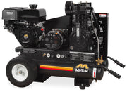 Mi-T-M 8 Gallon Two Stage Air Compressor Generator Combo, Portable, Mi-T-M engine