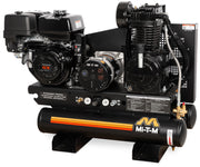 Mi-T-M 8 Gallon Two Stage Air Compressor Generator Combo, Stationary, Honda Electric Start engine