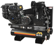 Mi-T-M 8 Gallon Two Stage Air Compressor Generator Combo, Stationary, Rehlko Electric Start engine