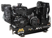 Mi-T-M 8 Gallon Two Stage Air Compressor Generator Combo, Base-Mount, Rehlko Electric Start engine