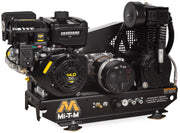 Mi-T-M 8 Gallon Two Stage Air Compressor Generator Combo, Base-Mount, Vanguard engine