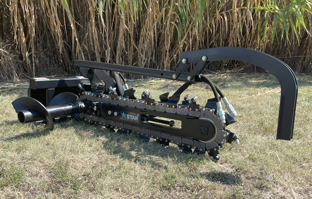 Mini Skid-Steer Trencher | Star Industries