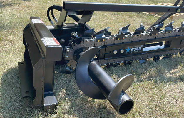Mini Skid-Steer Trencher | Star Industries