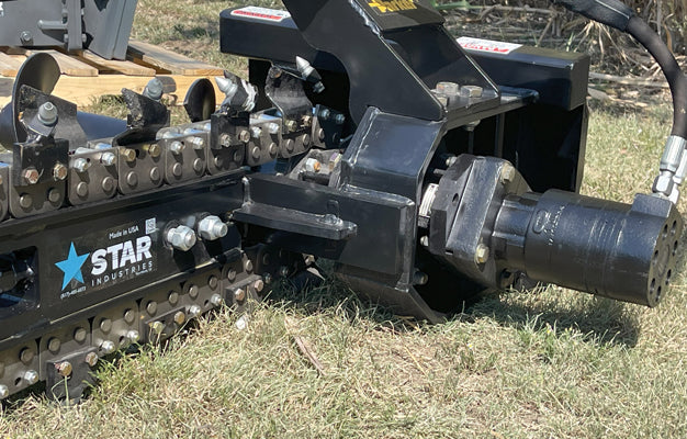 Mini Skid-Steer Trencher | Star Industries