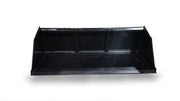 Storm snow and mulch bucket, angled view into the deep shell interior