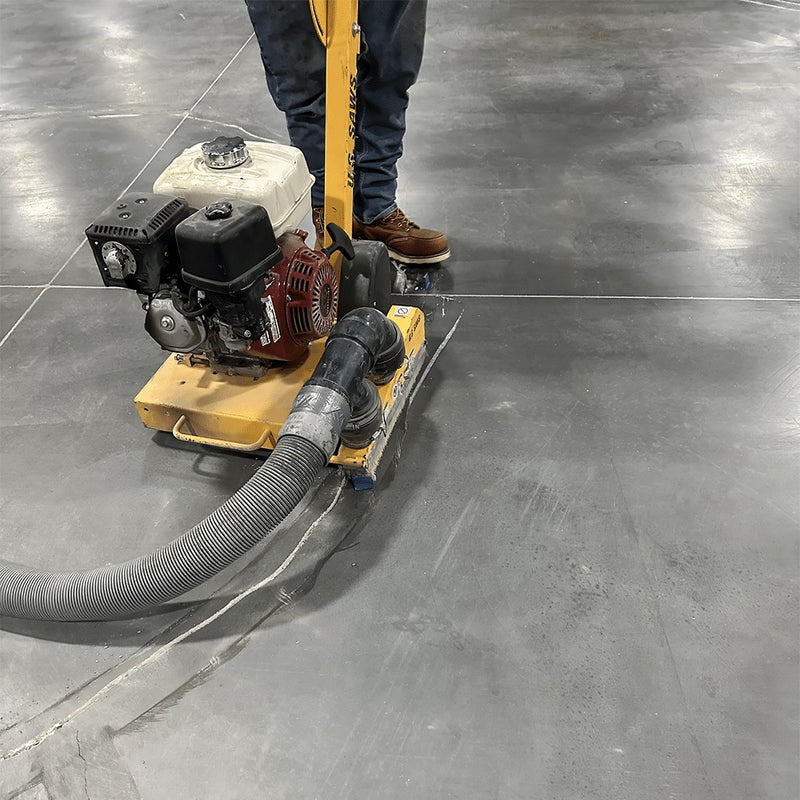 CC-100 routing a crack in a concrete slab
