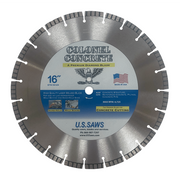 Larger bare steel blade, full face view, segments spaced wider around a plain hub bore