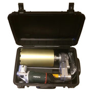 U.S. Saws Core EZ core drilling system packed in its case with Metabo grinder