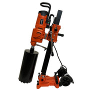 U.S. Saws Core Pro HD-12 core drill on its stand with core bit