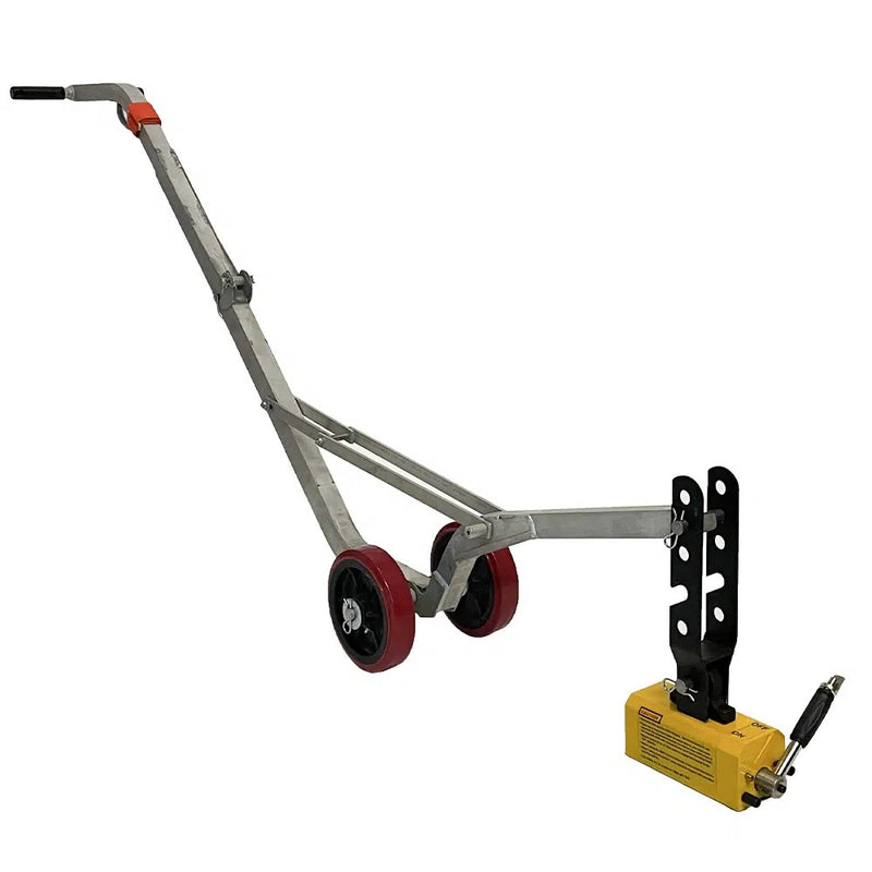 U.S. Saws aluminum collapsible dolly manhole lifter with magnet fitted