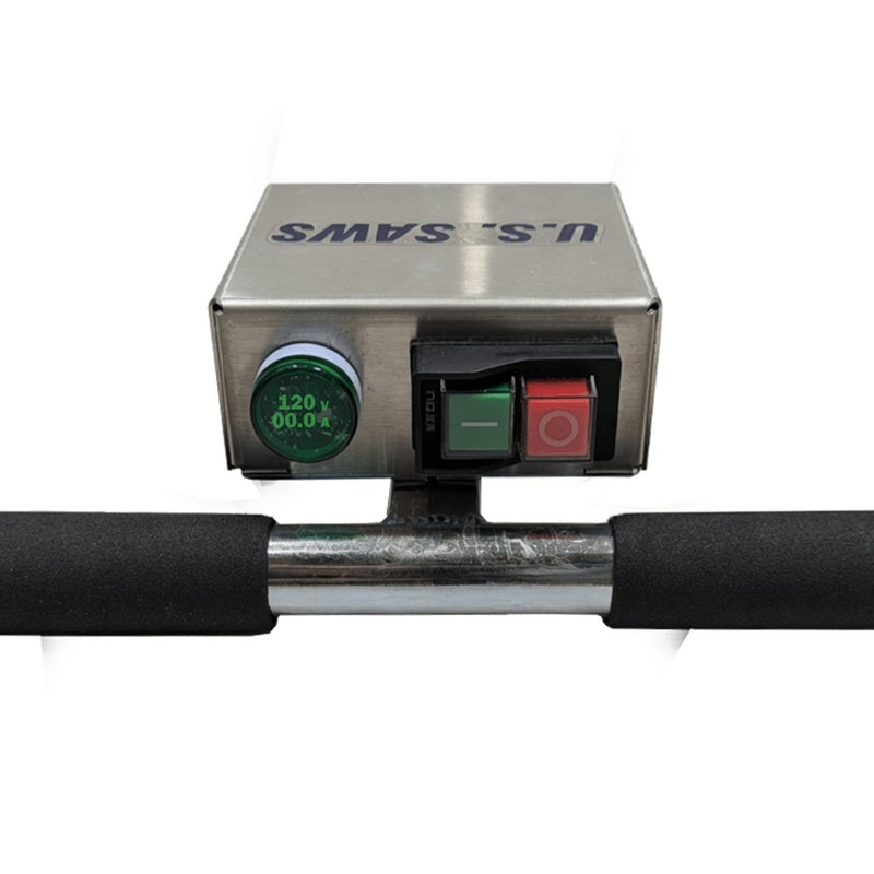 Close view of the Mark-IV magnetic switch control box