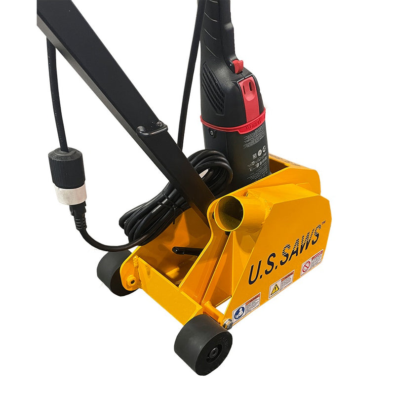 U.S. Saws MC-60 milling machine, right side profile