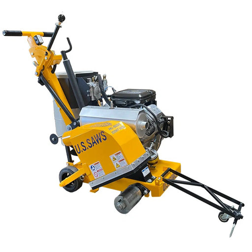 U.S. Saws MC-800 Joint Hog propane milling machine, front three-quarter view